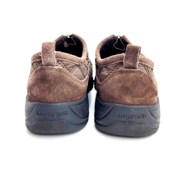 Lands End Quilted All Weather Zip Shoe - Picture 4 of 8